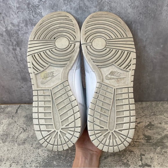 Nike Dunk High Retro 'White Vast Grey' Sneakers Mens sz 8.5 - Picture 5 of 6